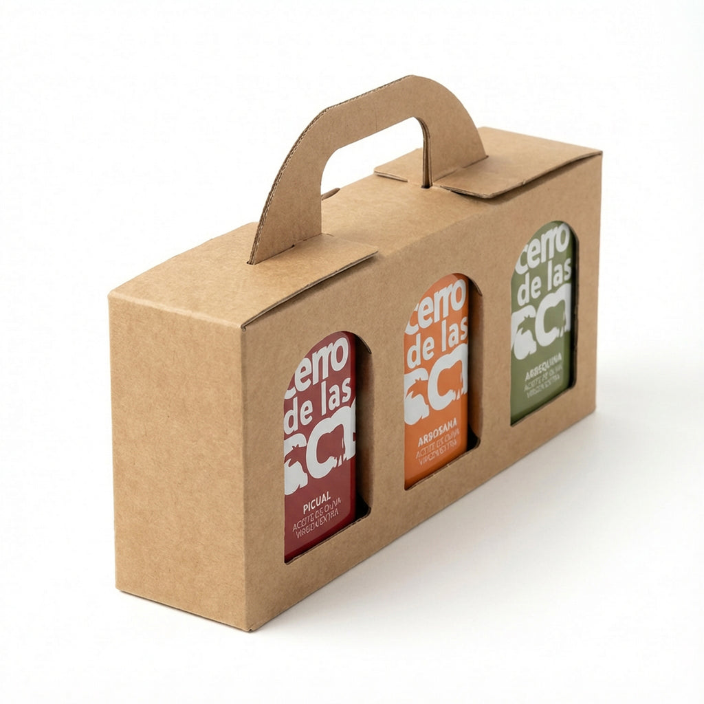 Pack Degustación Aceite de Oliva Virgen Extra – Cerro de las Vacas (3 variedades)