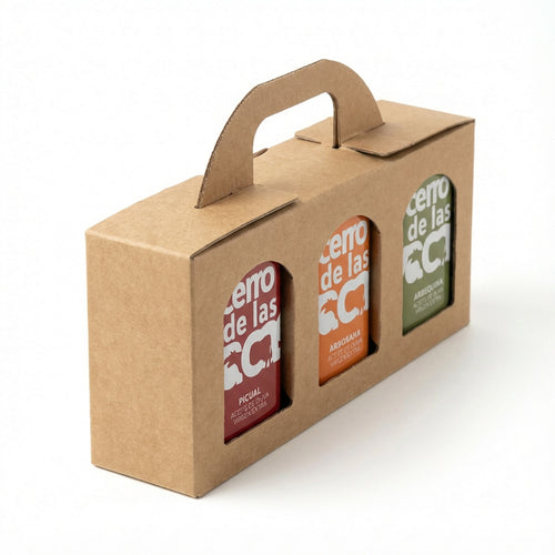 Pack Degustación Aceite de Oliva Virgen Extra – Cerro de las Vacas (3 variedades)