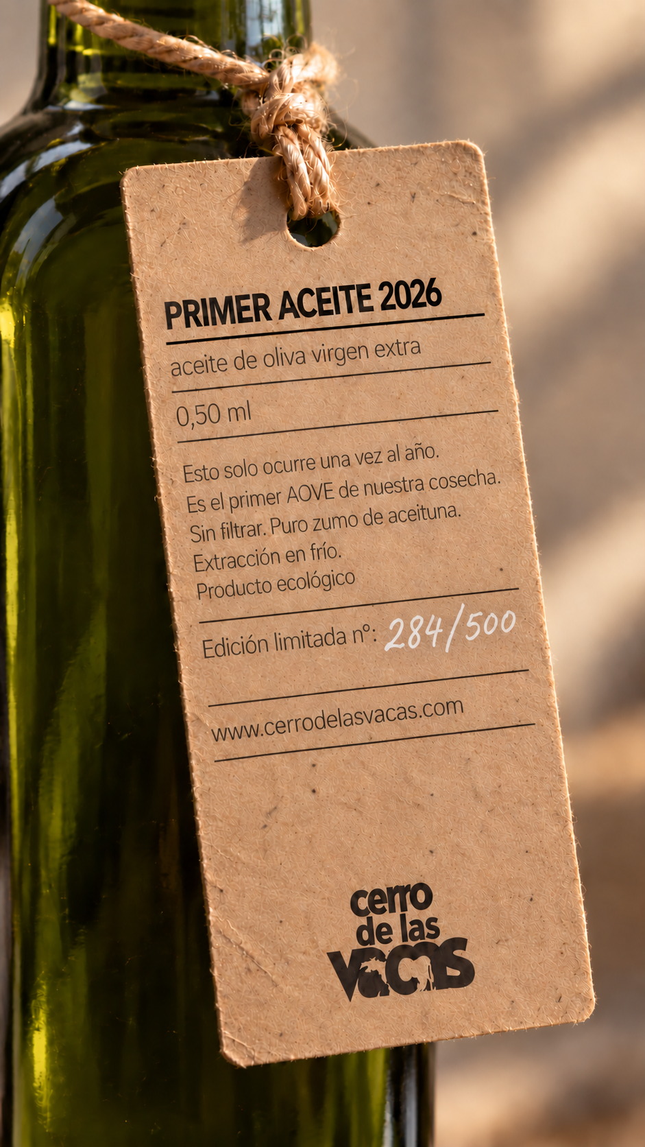 Cosecha Temprana 26/27, Sin filtrar. FINCA 8185 Y 8215